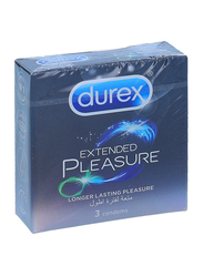 Durex Extended Pleasure Condom, 3 Pieces