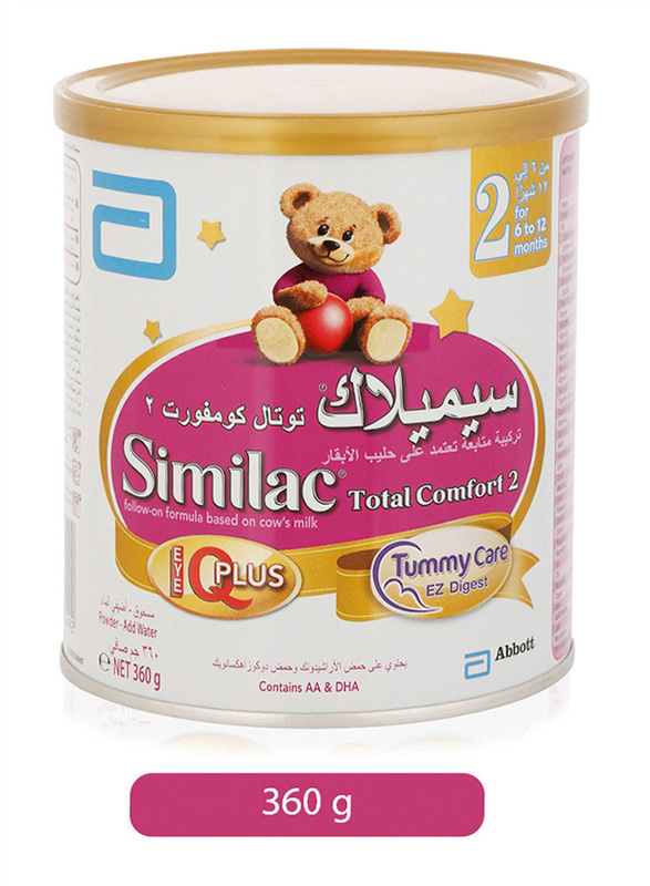 Similac Total Comfort 2 Follow On Infant Formula Milk, CABN000134, 360g