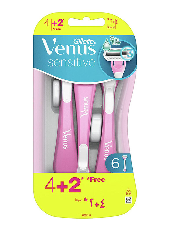 

Gillette Venus Sensitive Disposable Razor, 6 Pieces