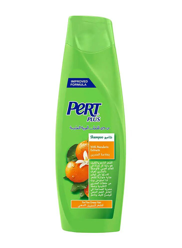 Pert Plus Shampoo With Mandarin for Oily Hair, 400 ml