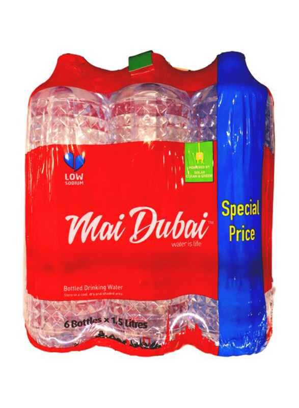 

Mai Dubai Pure Drinking Water - 6 x 1.5 Ltr