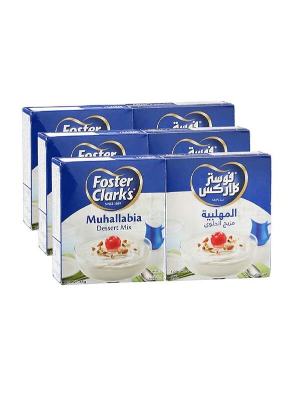 

Foster Clark Muhallabia Dessert Mix, 6 x 85g