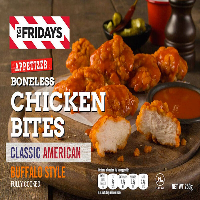 

TGI Fridays Boneless Chicken Bites Buffalo Style Spicy, 250g