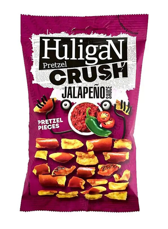 Huligan Jalapeno Pretzels Crush, 65g