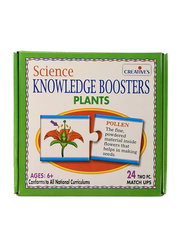 

Creative Science Knowledge Boosters Plants Leaning Book, Learning & Education, Ages 6+