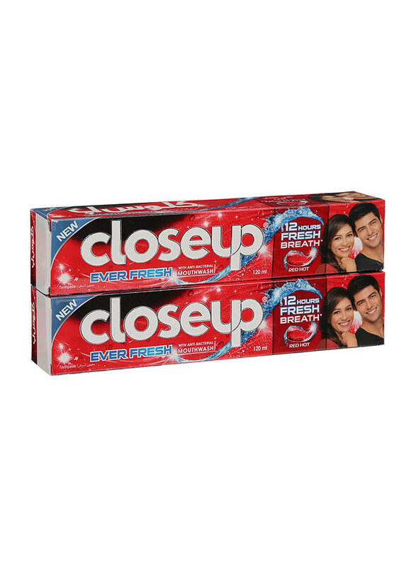 

Close Up Red Hot Toothpaste Set - 2x120ml