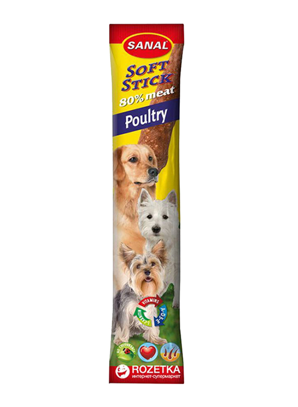 Sanal Soft Sticks Poultry Dry Dog Food, 12 grams