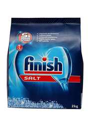 Finish Salt Dishwashing Detergent, 2 x 2 Kg