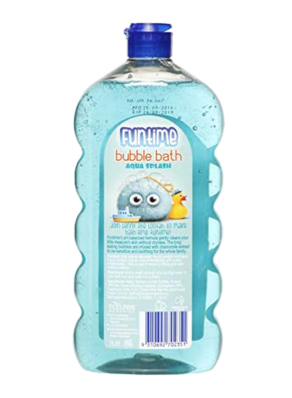 Earth Choice 1L Funtime Bubble Bath for Baby, Blue