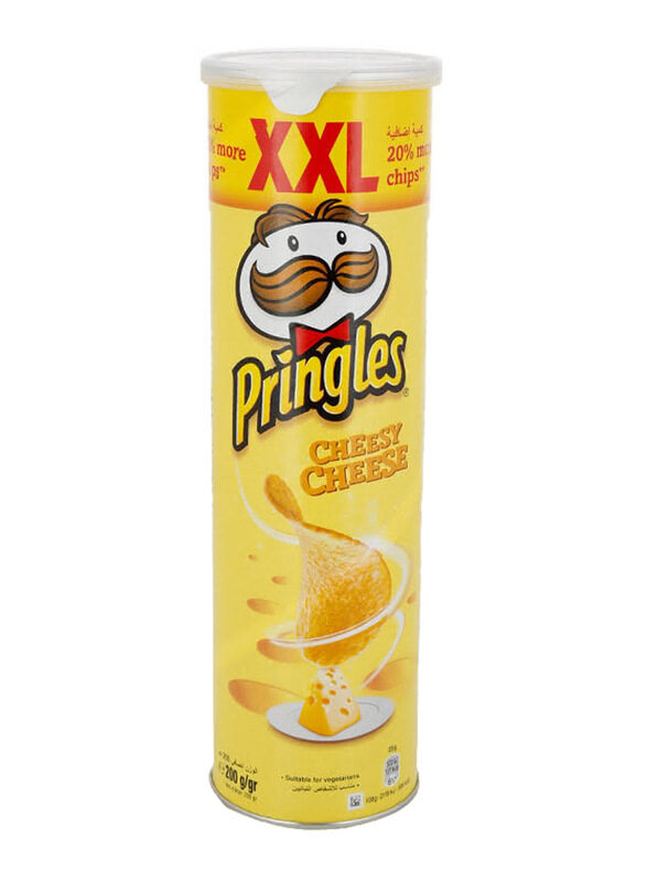 

Pringles Cheesy Cheese Flavored Chips - 200g