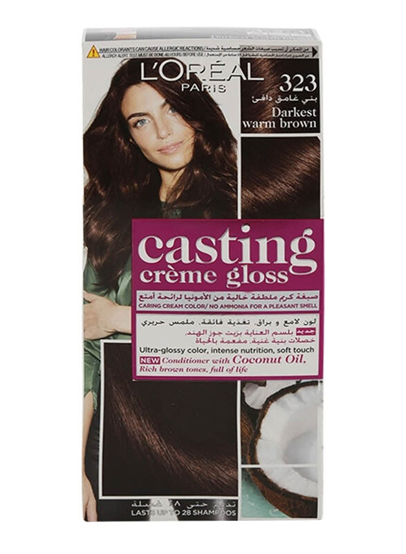 

L'Oréal Paris L'Oreal Paris Casting Cream Gloss Hair Color - 323 Dark Warm Brown