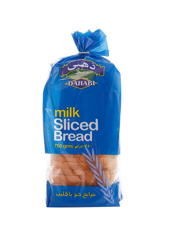 

Dahabi Milk Sliced Bread, 750g