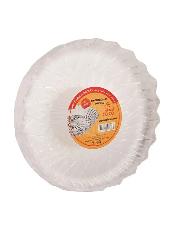 

Co-Op Disposable Crystal Plate, 5 x 24 cm