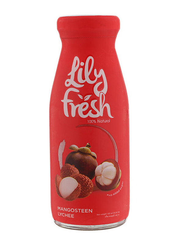 

Lily Fresh 100% Mangosteen Mixed Lychee Juice, 180ml