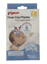 Pigeon 6 Pieces Fever Cool Plaster Forehead for Baby