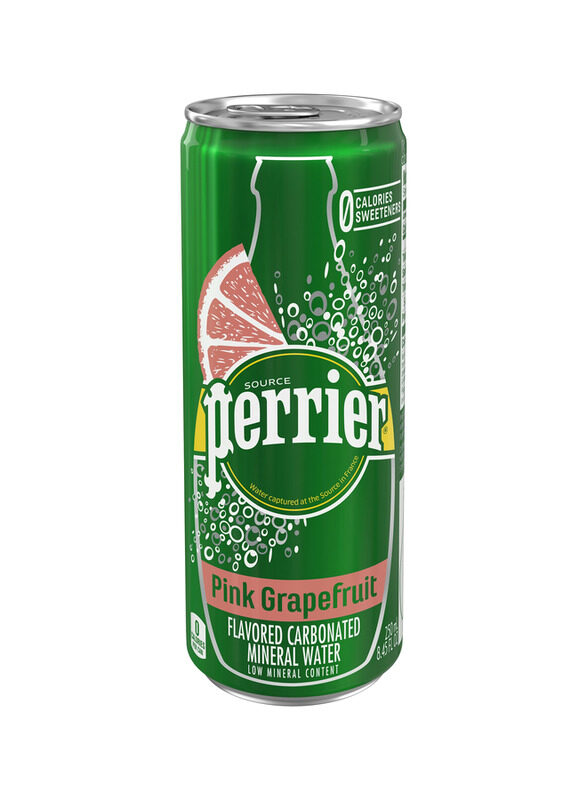 

Perrier Pink Grapefruit Carbonated Mineral Water - 10 x 250ml