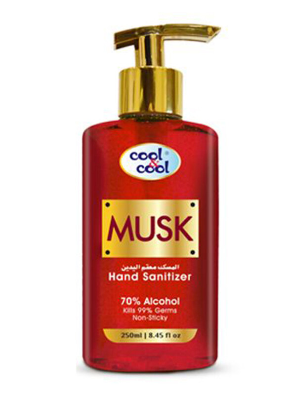 

Cool & Cool Musk Hand Sanitizer Gel, 250ml