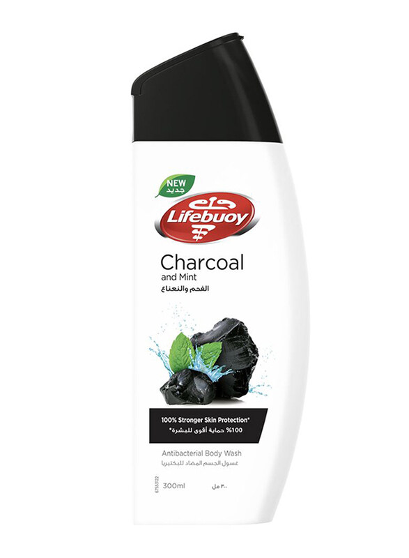 

Lifebuoy Charcoal and Mint Antibacterial Body Wash - 300ml