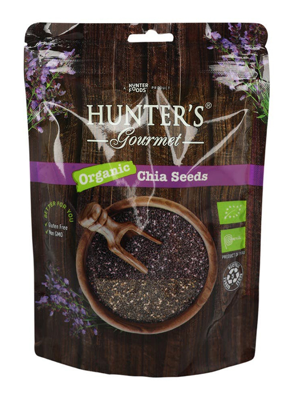 Hunter's Gourmet Organic Chia Seeds, 300g