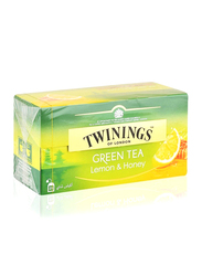 Twinings Green Tea Lemon & Honey Flavour, 25 Tea Bags