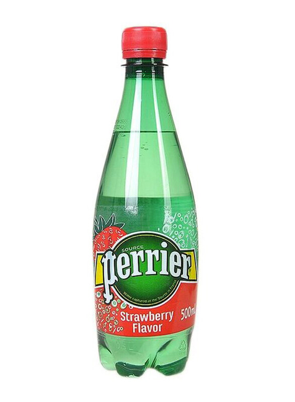 

Perrier Mineral Natural Sparkling Water with Strawberry Flavor, 500ml