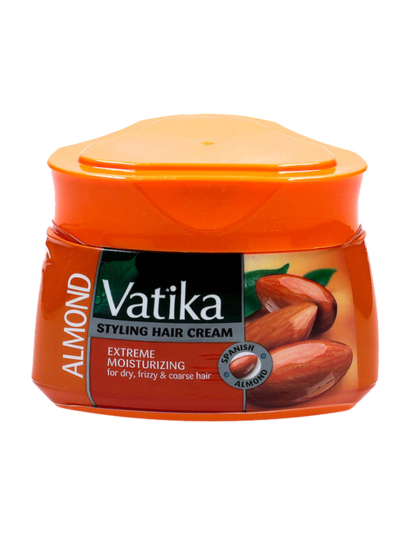 Dabur Vatika Extreme Moisturing Styling Hair Cream for For Dry/Frizzy/Coarse Hair, 210ml