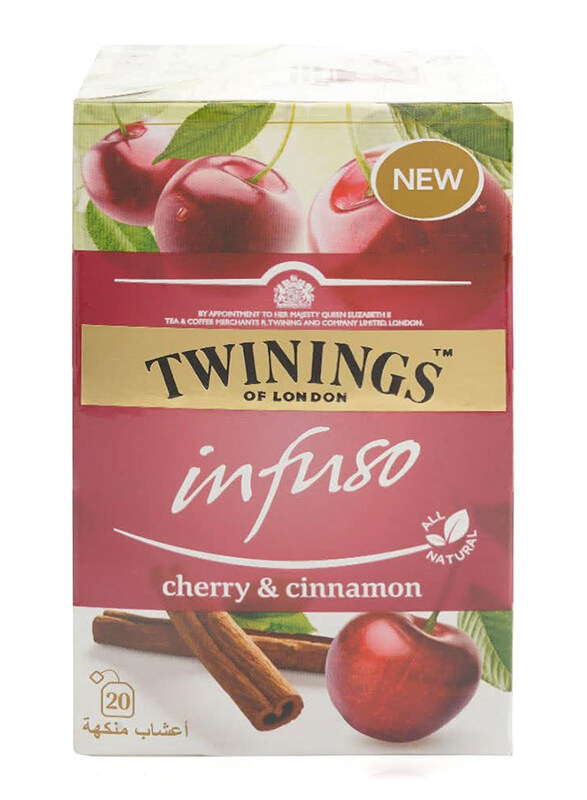 Twinings Infuso Cherry & Cinnamon Tea, 20 Tea Bags