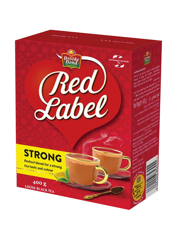 

Brooke Bond Red Label Loose Black Tea Powder, 400g