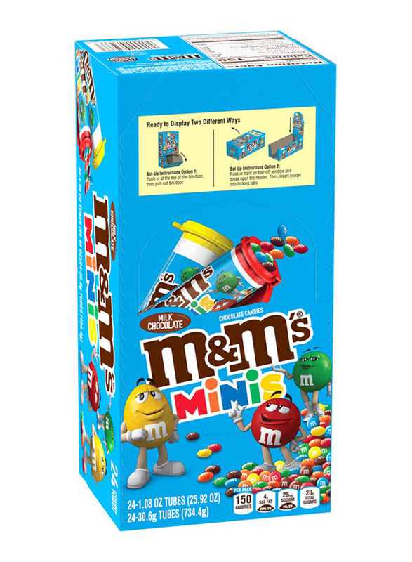 M&M's Minis Milk Chocolate Candies Tube