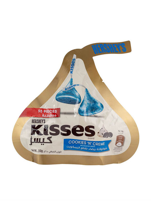 

Hersheys Kisses Cookies N Cream Chocolate, 250g