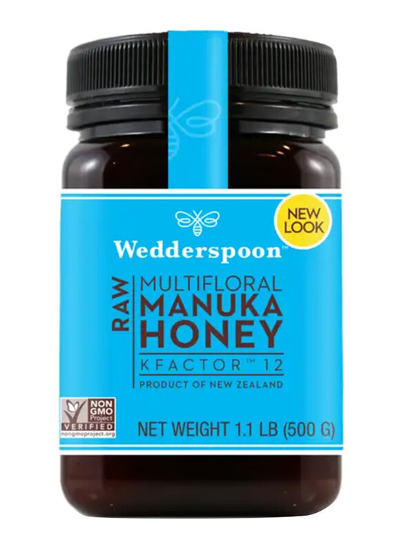 

Wedderspoon Raw Multiflor Manuka Honey, 500g