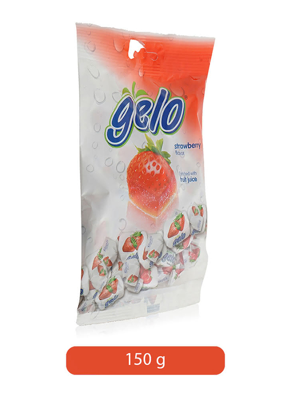 جيلو حلوى جيلي بنكهة الفراولة، 150 غم