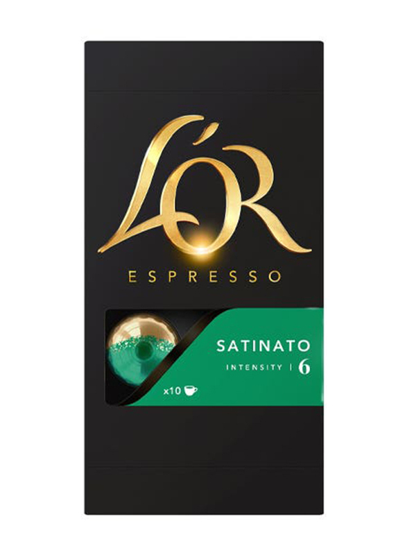 L'Or Satinato 6 Coffee, 10 Capsule, 52g