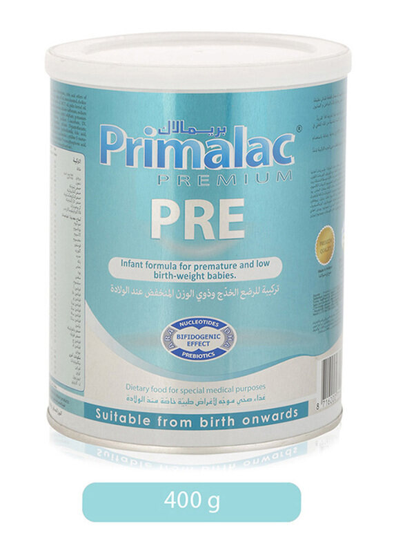 

Primalac Premium Pre Infant Formula Milk, 400g