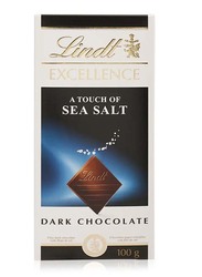 Lindt Excellence Dark Sea Salt Chocolate - 100g