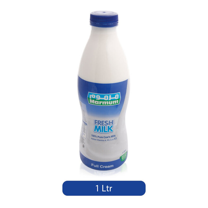 

Marmum Full Cream Fresh Milk, 1 Liters