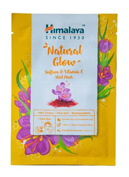 Himalaya Natural Glow Saffron & Vitamin C Sheet Mask, 1 Mask
