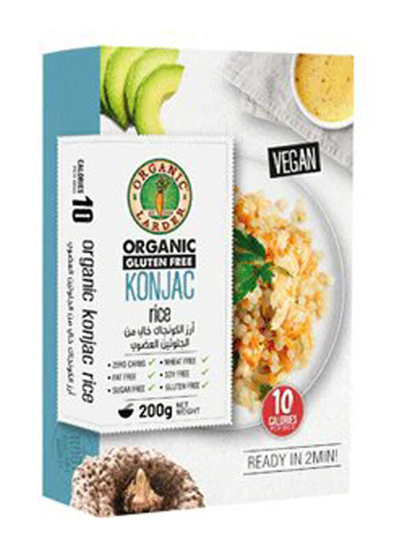 

Organic Larder Konjac Rice, 200g