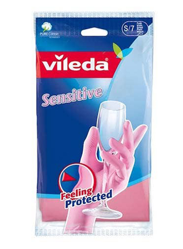 Vileda Sensitive Gloves, VG01, Small