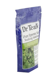 Dr Teal's Relax & Relief Pure Epsom Salt Soaking Solution with Eucalyptus & Spearmint, 0.45 Kg