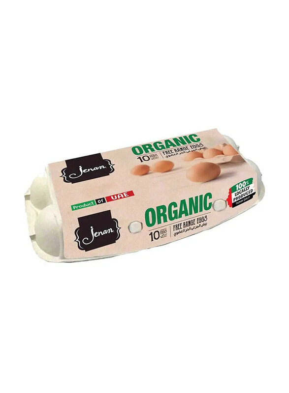 

Jenan Organic Free Range Eggs, 10 Pieces