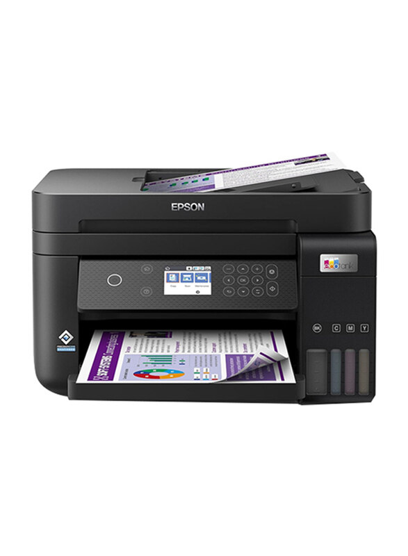 

Epson EcoTank L6270 All in One Office ink Tank A4 Colour 3-in-1 Printer, Black