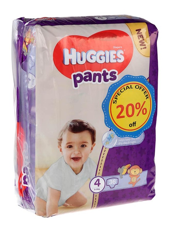 Huggies Baby Pants Diapers, Size 5, 9-14 kg, 36 Count
