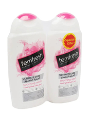 Femfresh Ultimate Intimate Skin Care Soothing Wash, 2 x 250ml