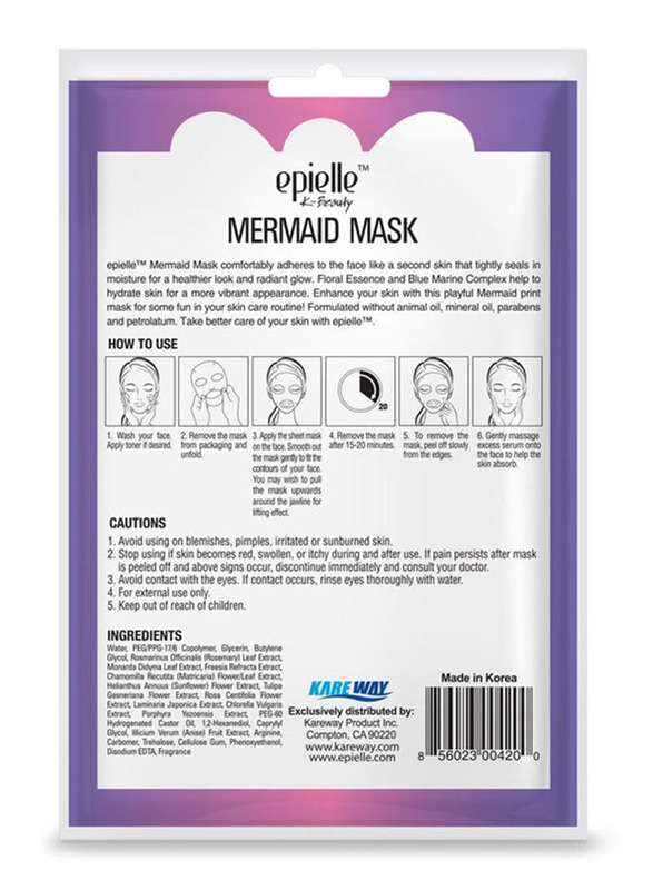 Epielle Mermaid Character Mask, 1 Mask