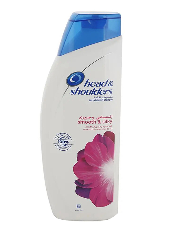 Head & Shoulders Smooth and Silky Anti-Dandruff Shampoo - 600 ml