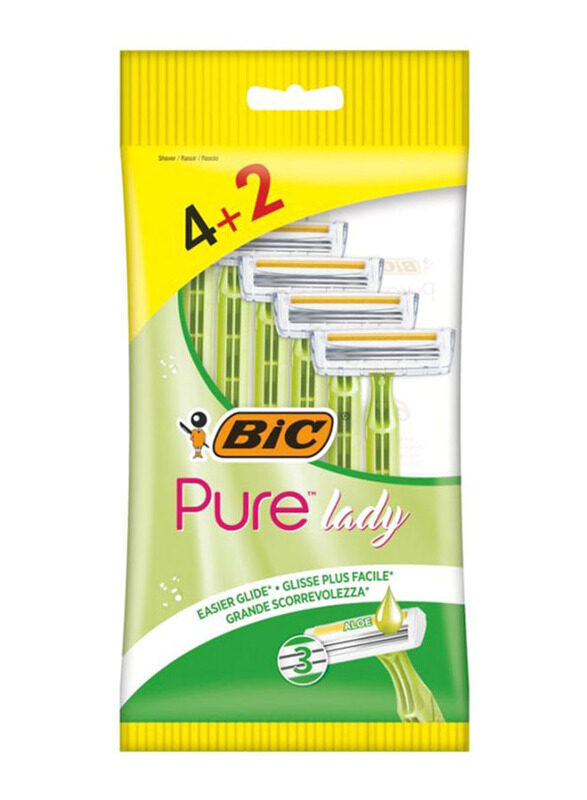 

Bic Pure Lady Blade Razor - 6 Pieces