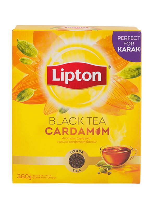 

Lipton Flavored Black Loose Tea Cardamom - 380g