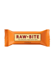 Rawbite Cashew Organic Snack Bar, 50g