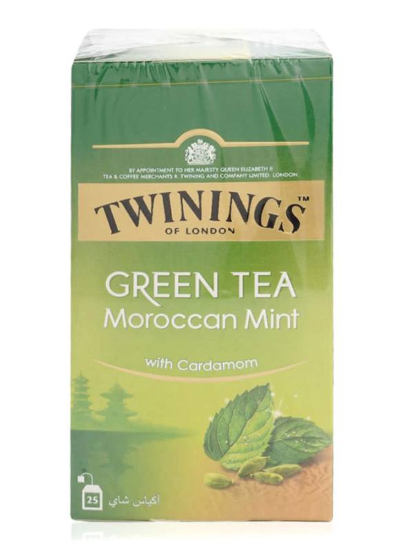 Twinings Moroccan Mint Green Tea, 25 Tea Bags